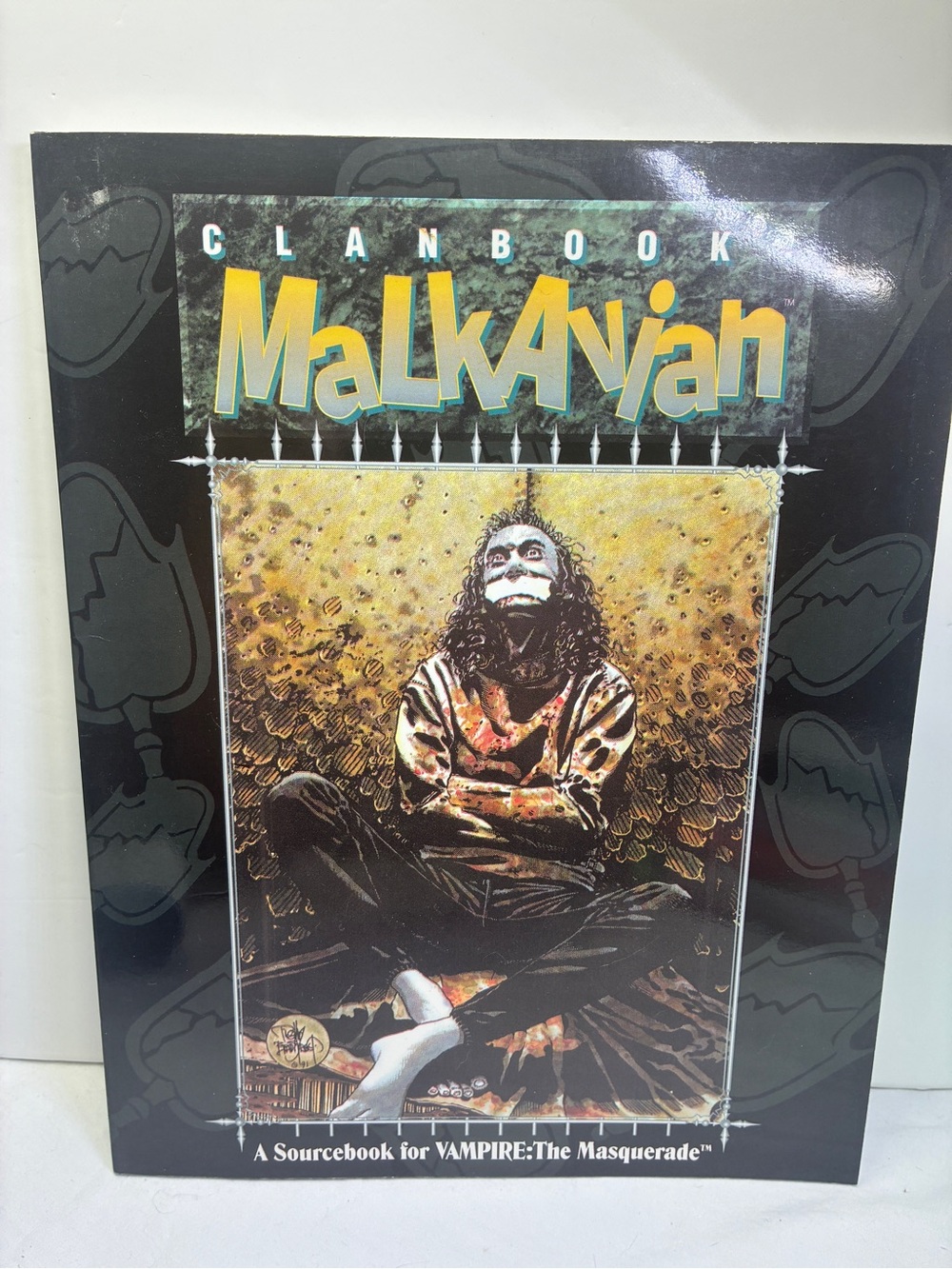 Vampire The Masquerade Clanbook Malkavian 1993 White Wolf WW2053